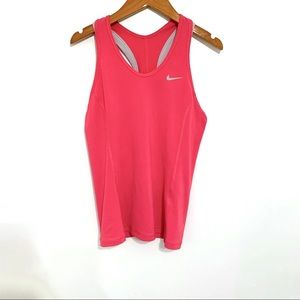 Nike Dri-Fit Pink & Grey Tank Sz M EUC